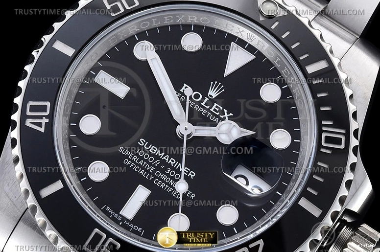 0331 Fashionable ROLSUB0417A – Submariner 116610LN 904L SS SS Blk CLEAN V2 VS 1047